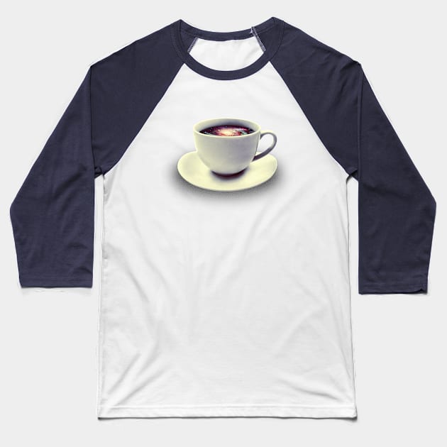 Galactic Brew Baseball T-Shirt by JamesMcKenzie